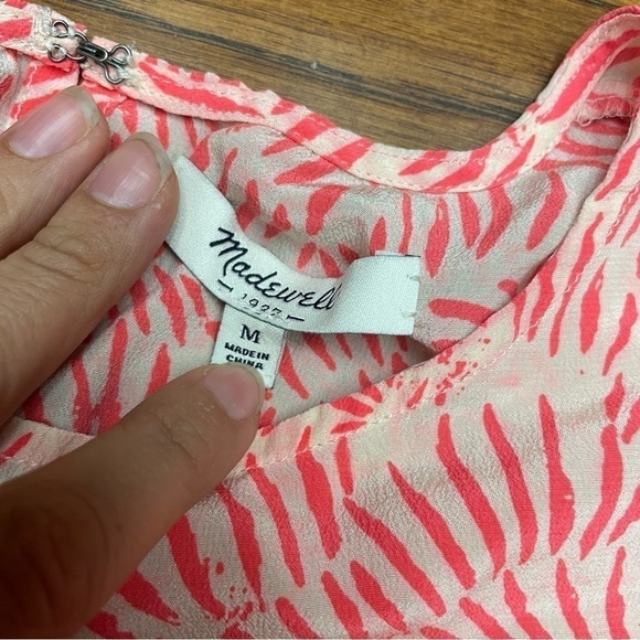 Madewell silk peasant top - Picture 5 of 5